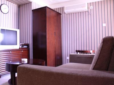Beijing Jinqiao Apartment Hotel ภายนอก รูปภาพ